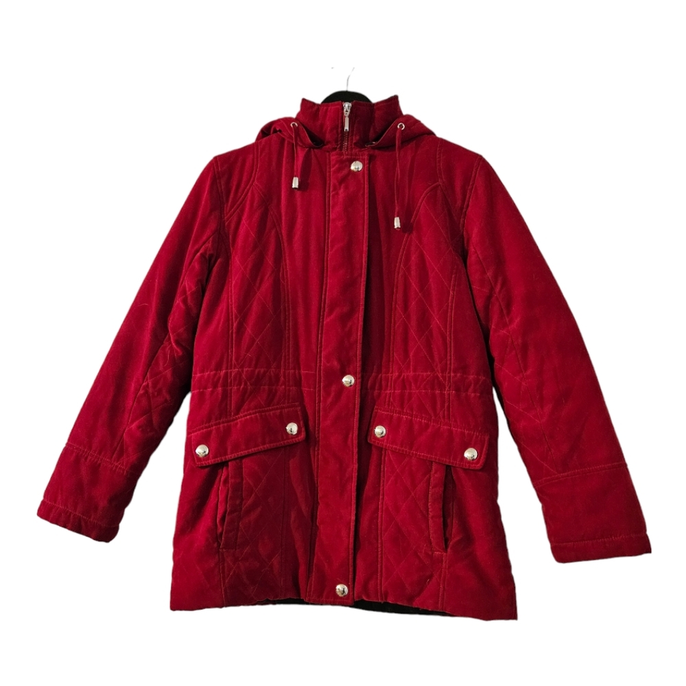 Liz Claiborne women's red winter coat